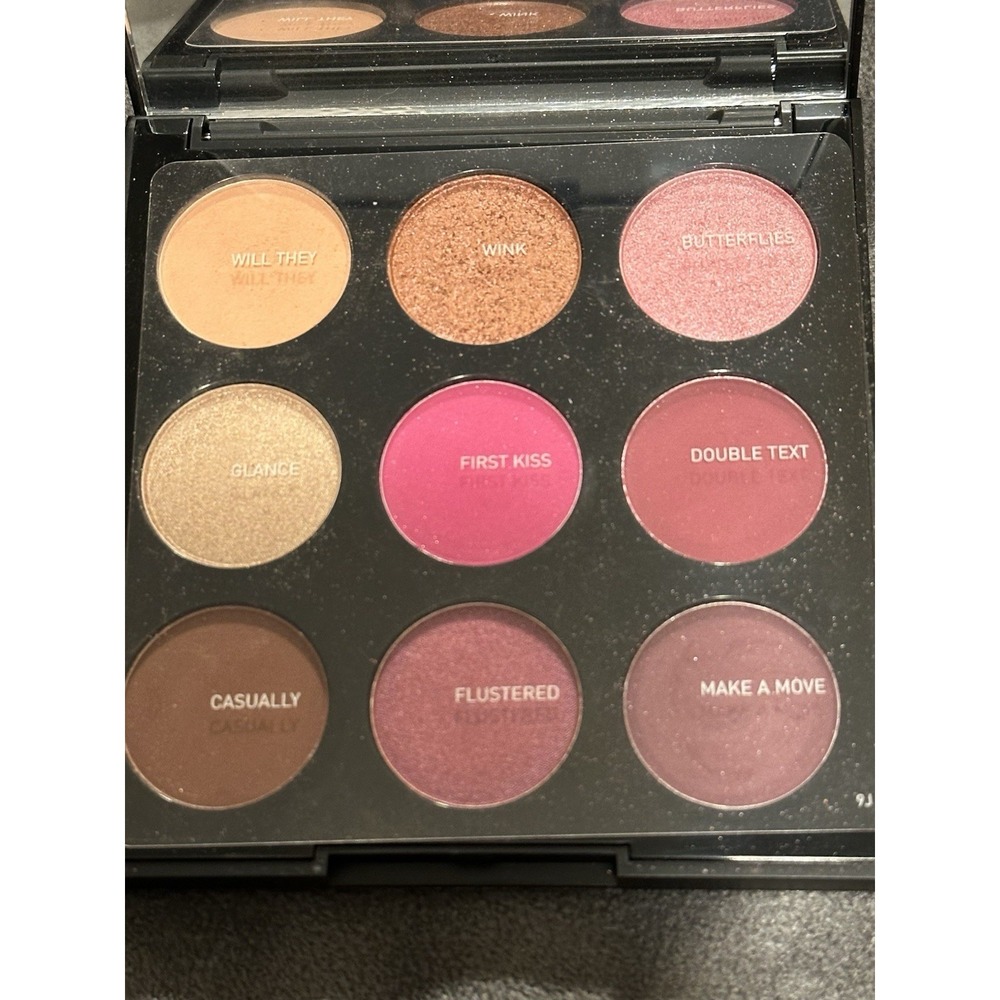Morphe 9J Just A Crush Artistry PinksEyeshadow Palette 9 Shades New Without Box